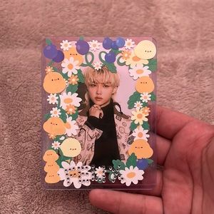 Decorated FELIX photo card sleeve